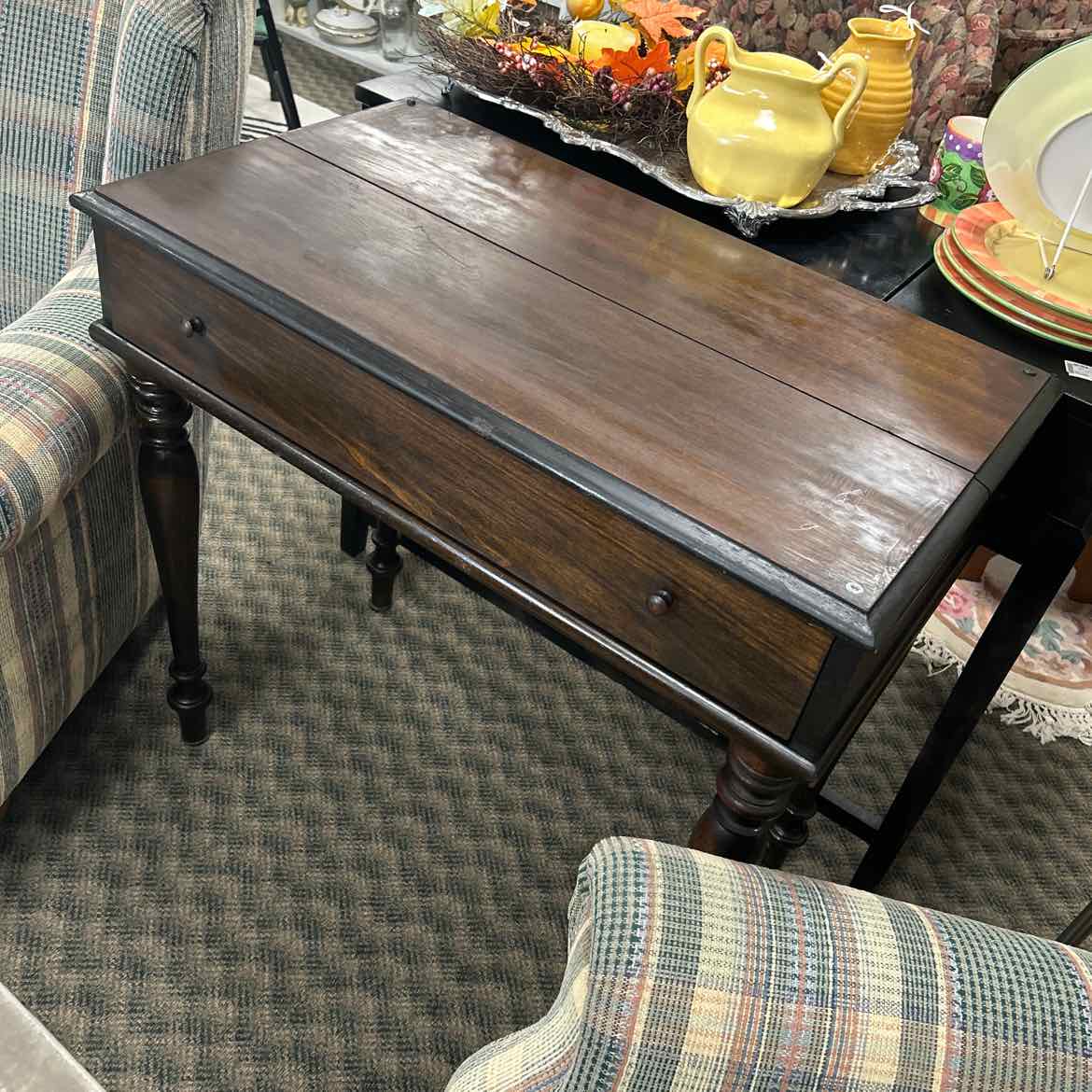 Small Wood Writing Desk