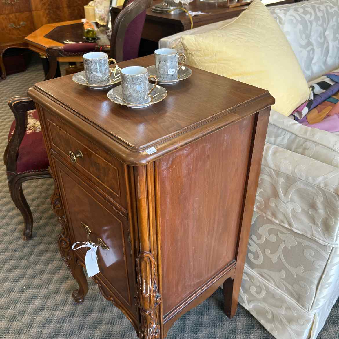 Wood Carved Cabinet