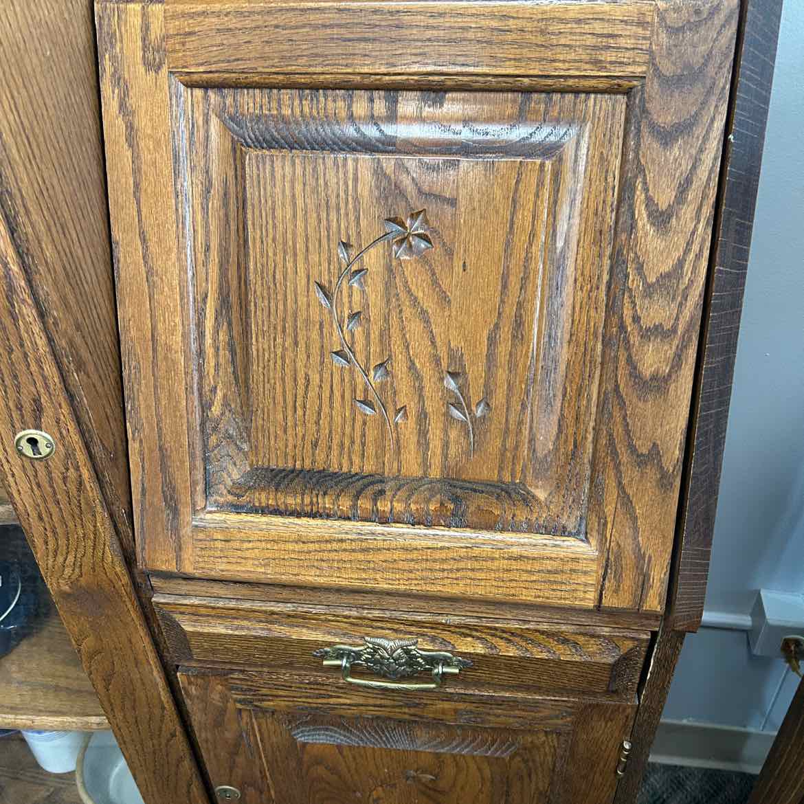 Reproduction Vintage Secretary/Cabinet