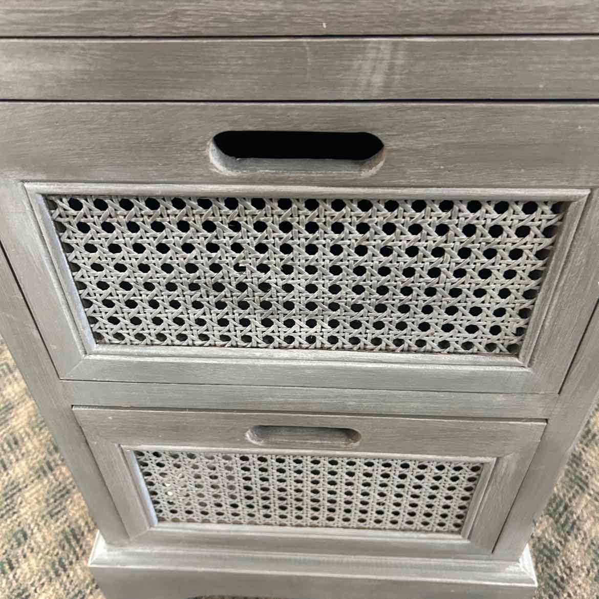 Small Grey 3 Drawer Chest