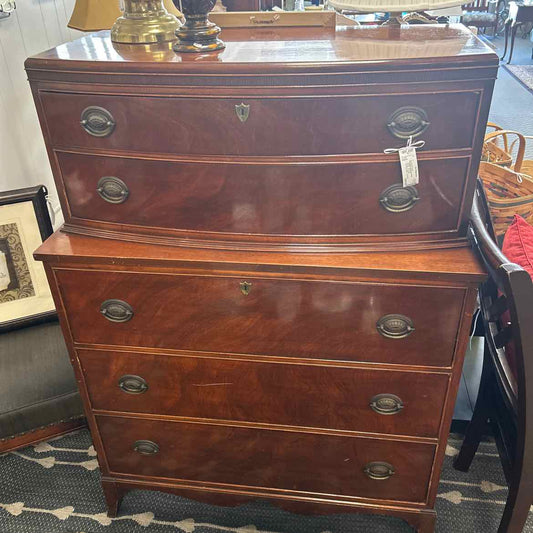 Mahogany Chest on Chest