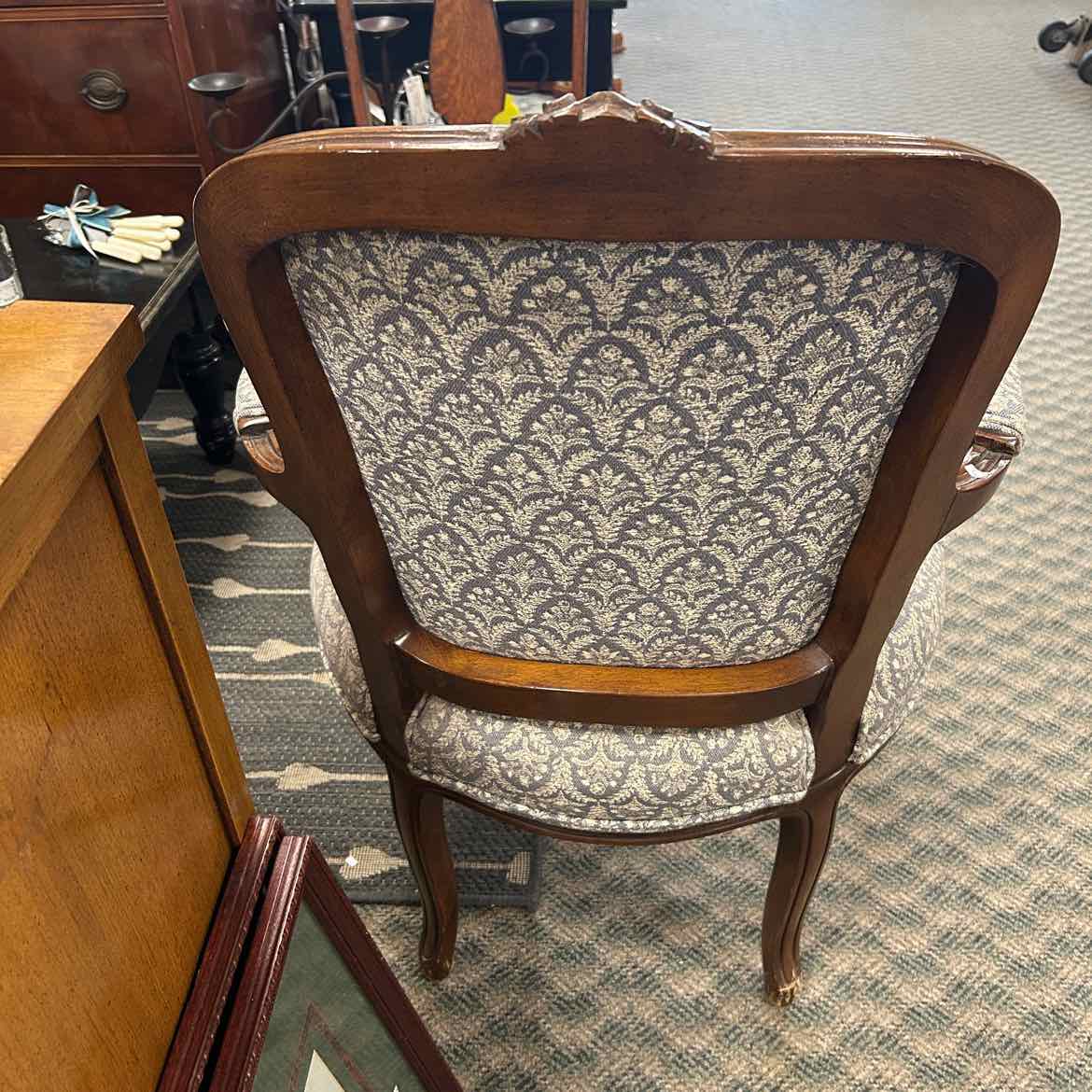 Woodmark Blue & Cream Chair