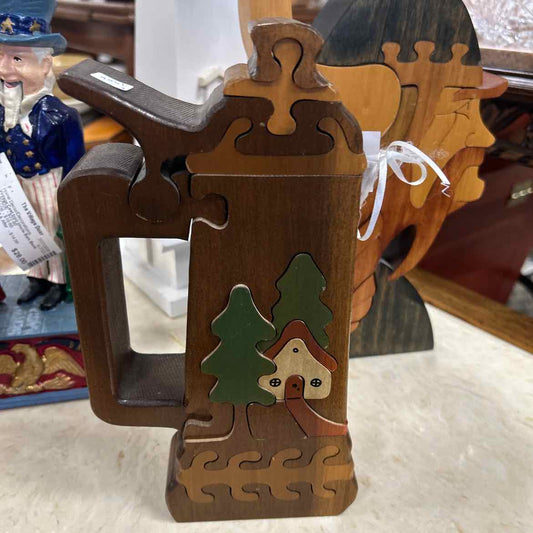 Wooden Beer Stein Puzzle