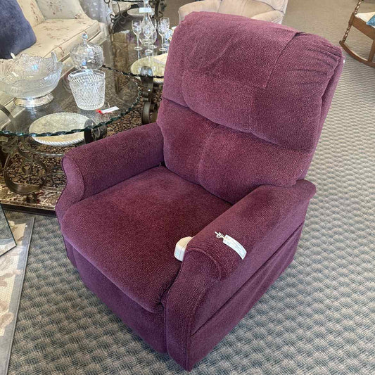 Purple Recliner -Power Lift