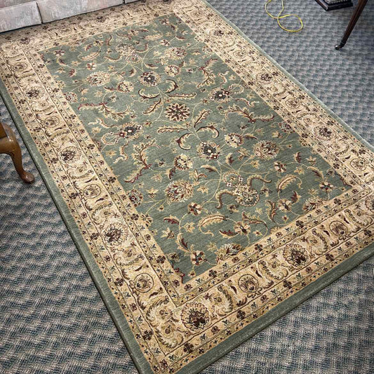 Green Area Rug 62 X 92