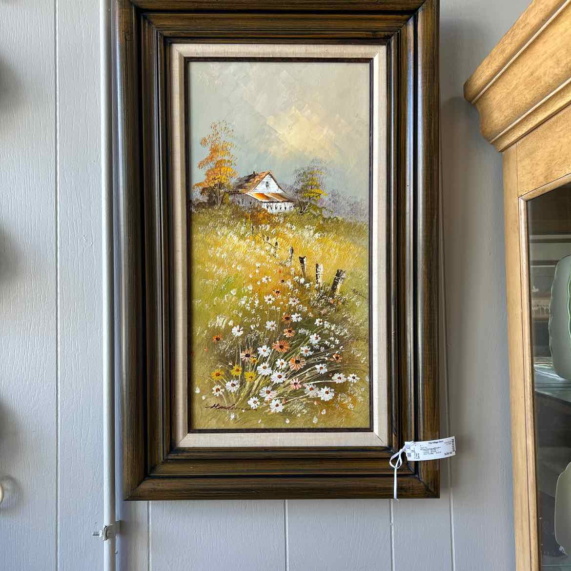 House Picture w/Flowers