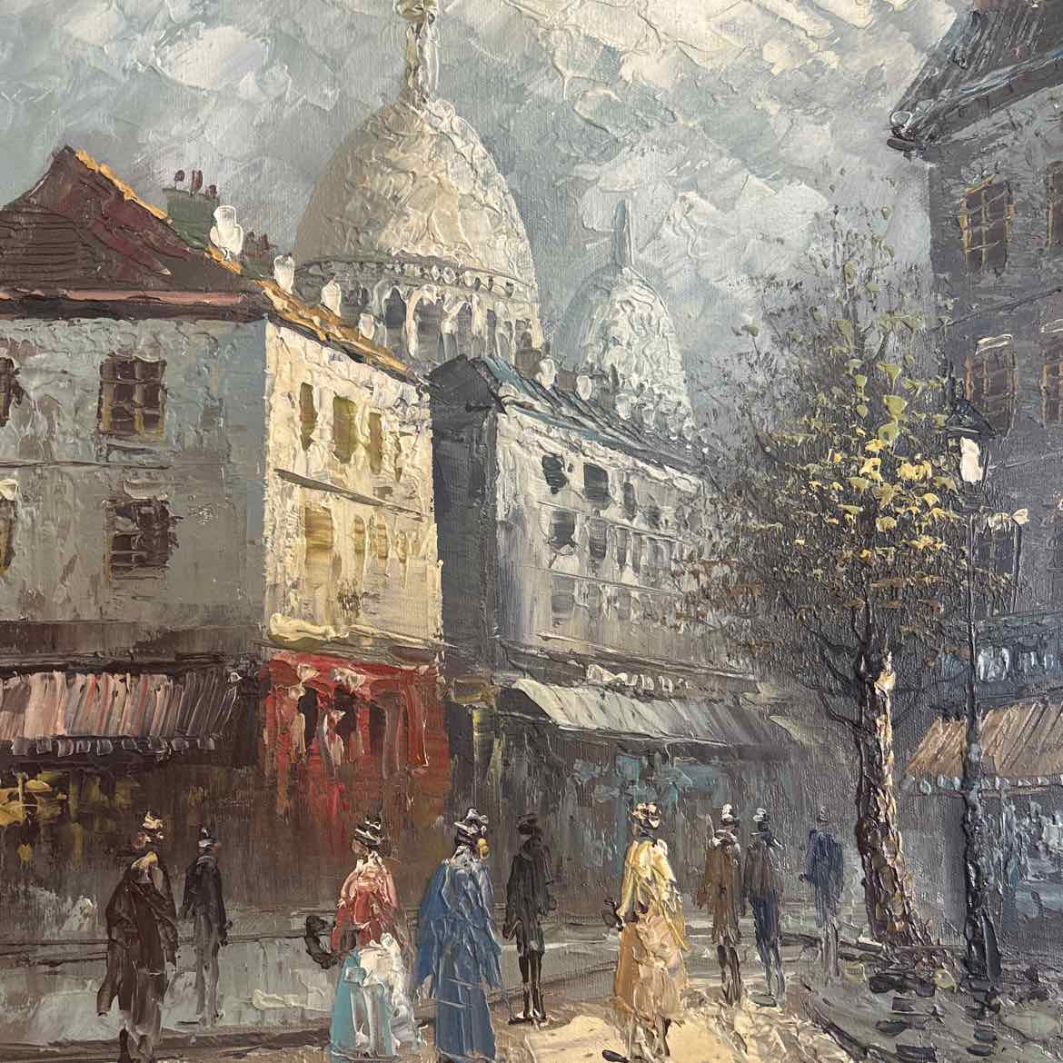 Painting of European Buildings
