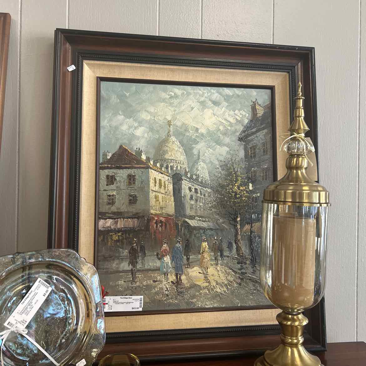 Painting of European Buildings