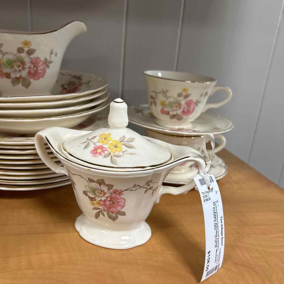 92 pc Edwin Knowles China -Blossom Time