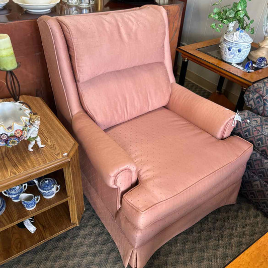 Salmon Upholstered Chair