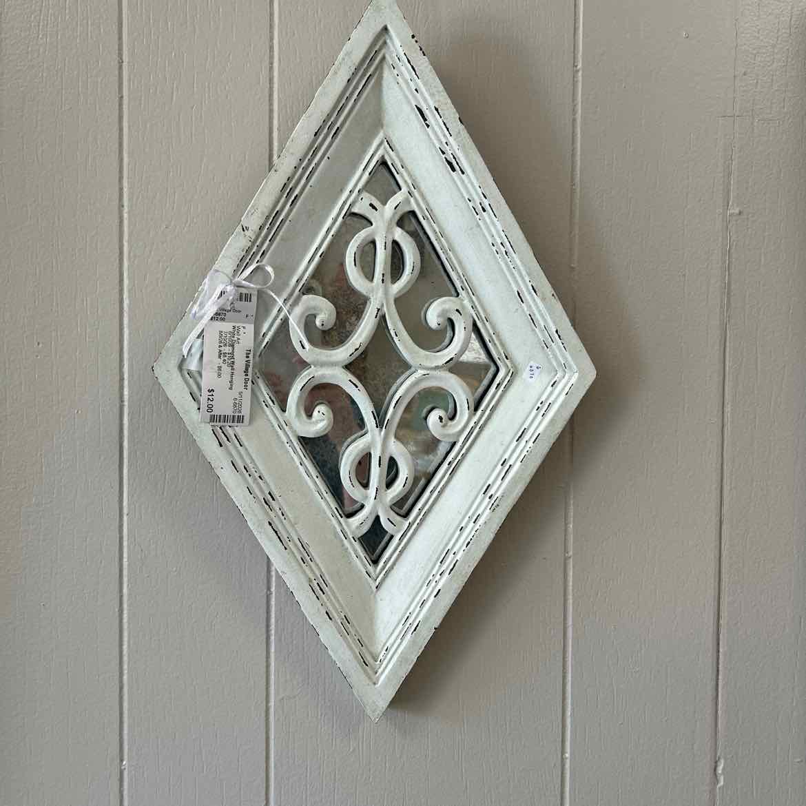 White Diamond Wall Hanging