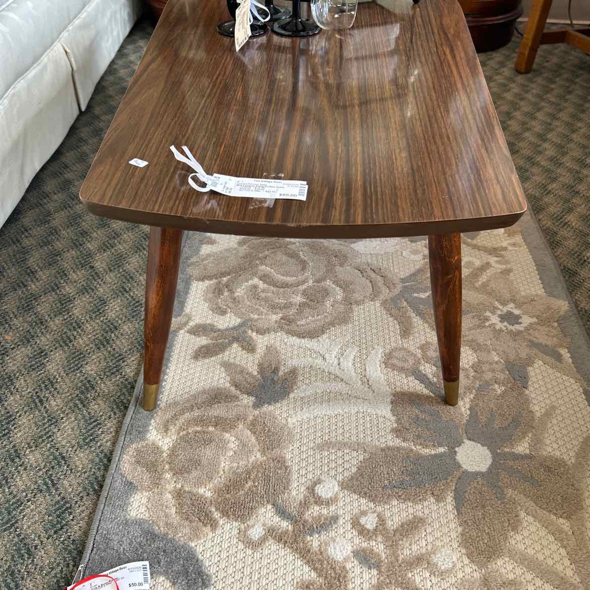 Mid Century Long Coffee Table