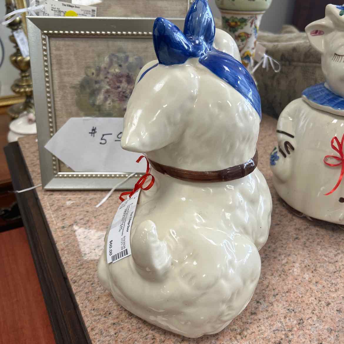 Vintage Dog Cookie Jar