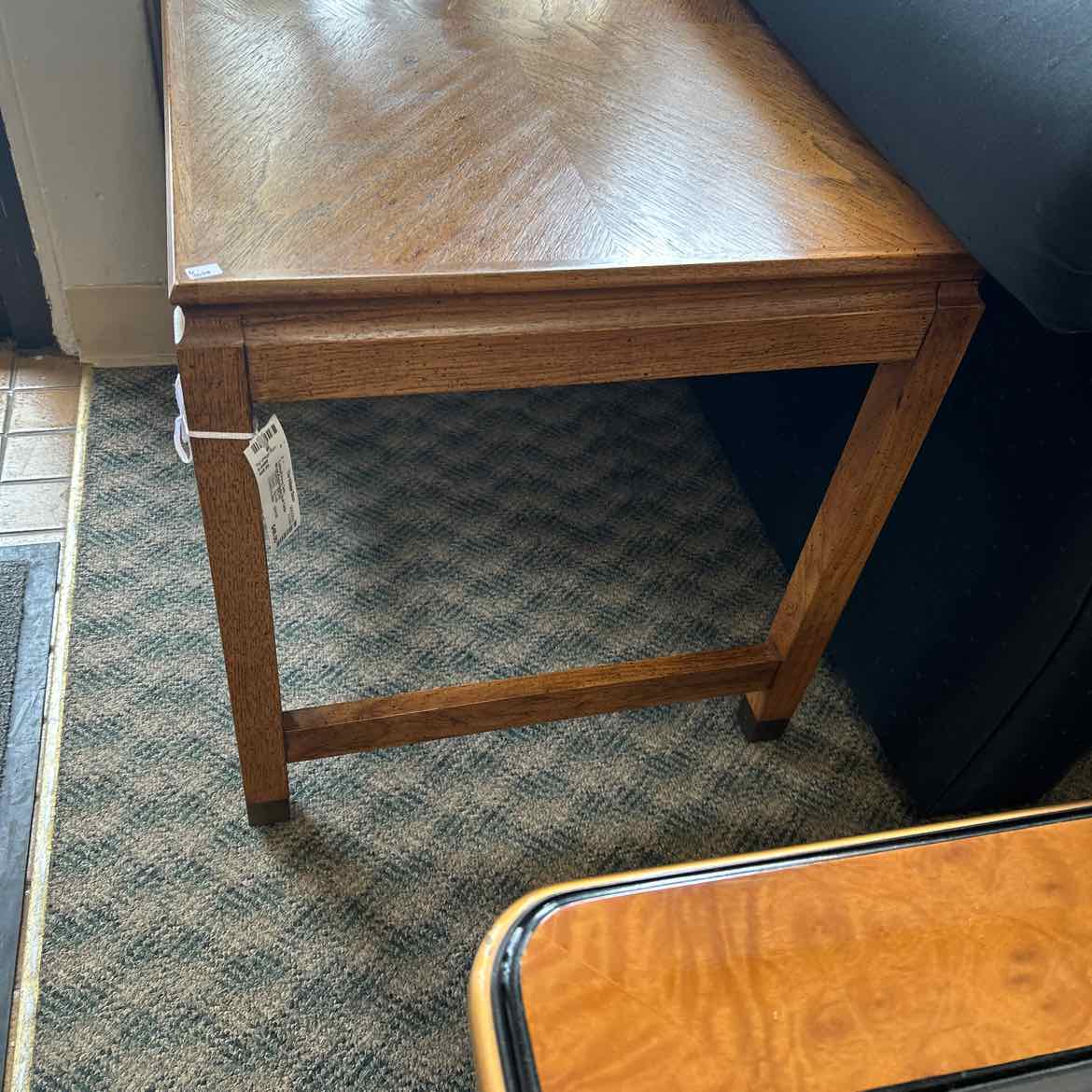 Wood Rectangular End Table
