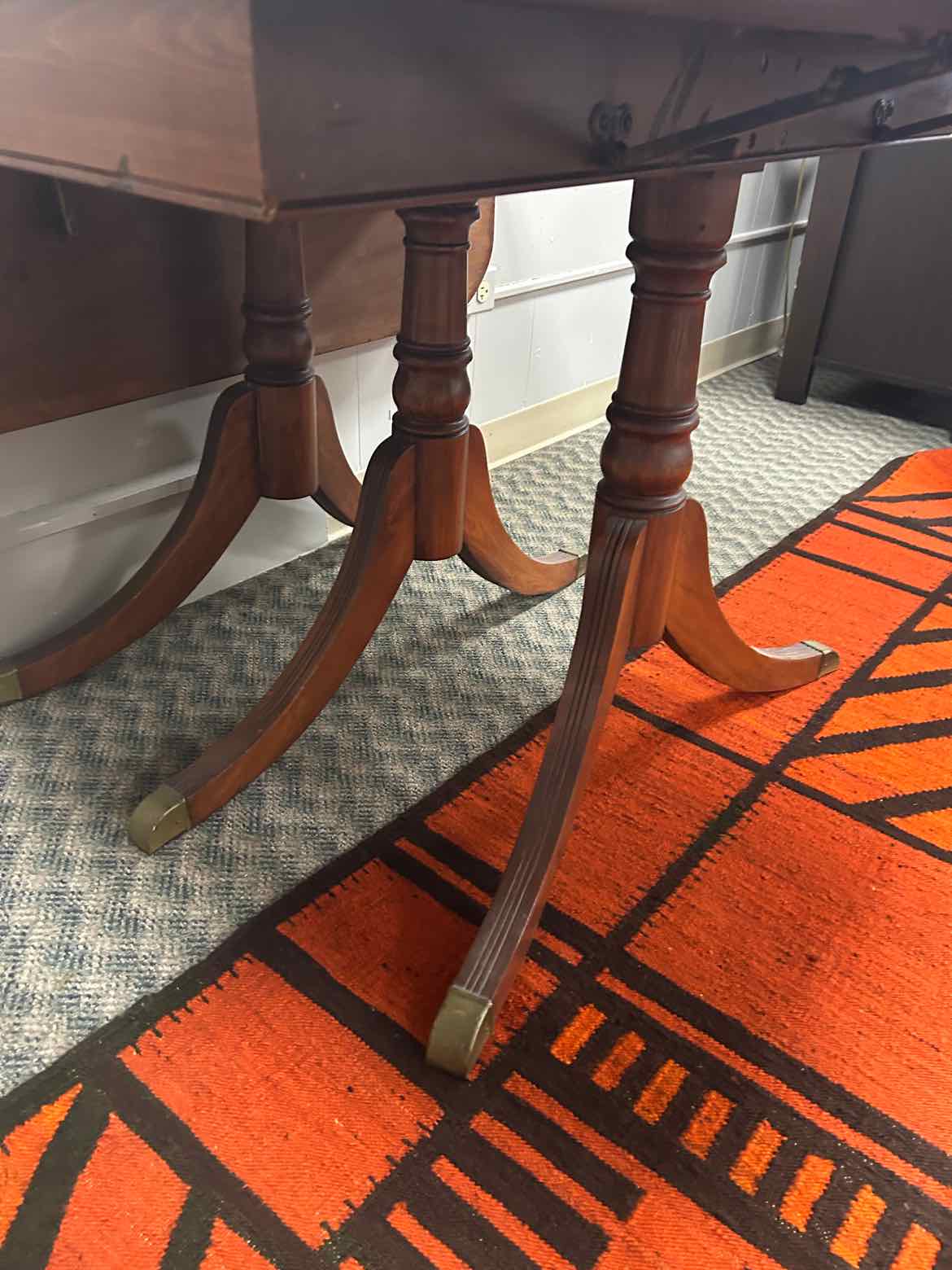 Wood Drop Leaf Table w/2 Leaves