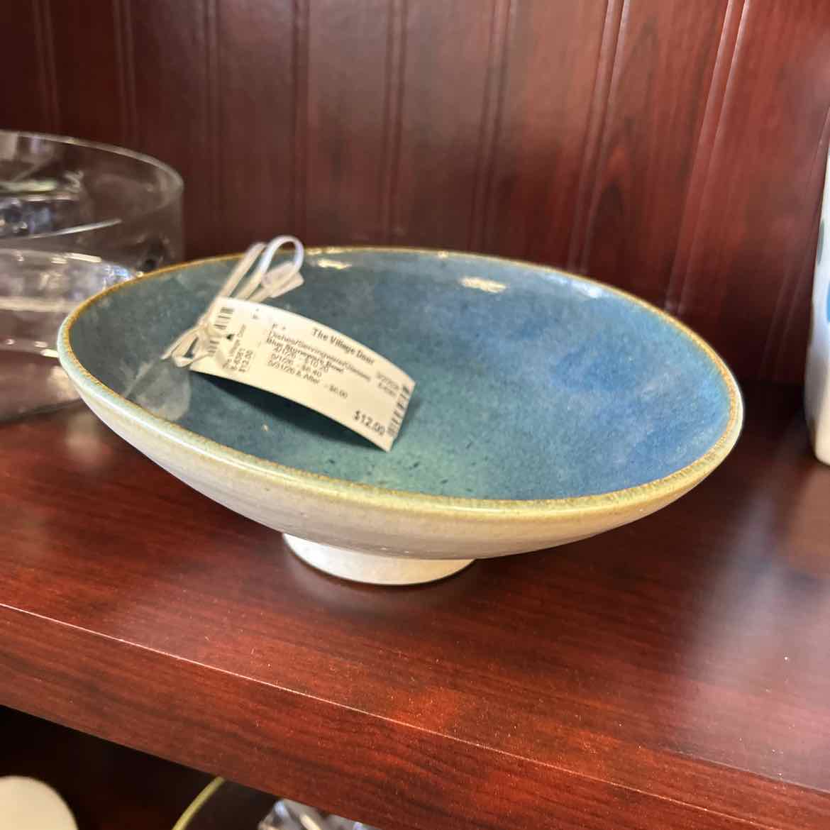 Blue Stoneware Bowl