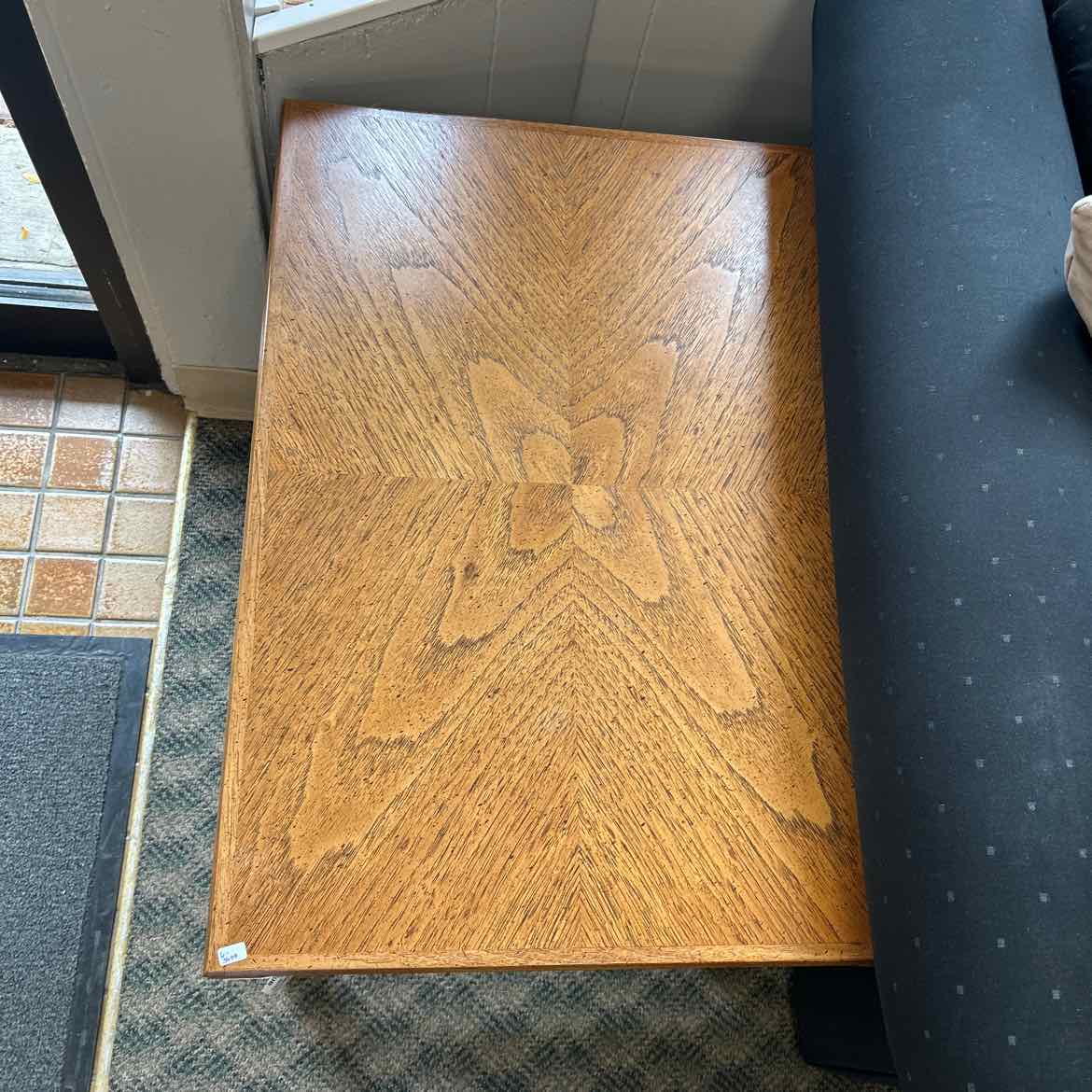 Wood Rectangular End Table