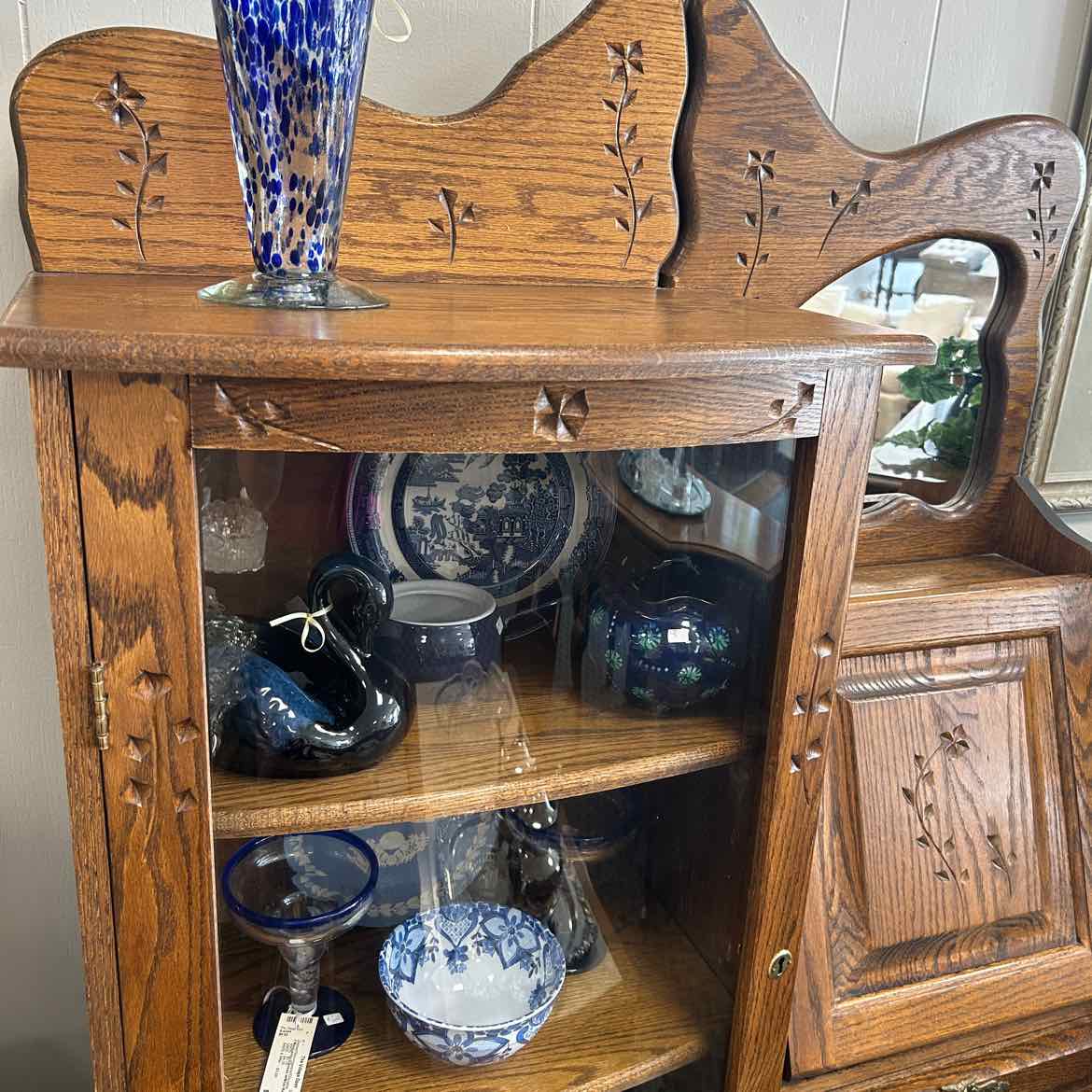 Reproduction Vintage Secretary/Cabinet