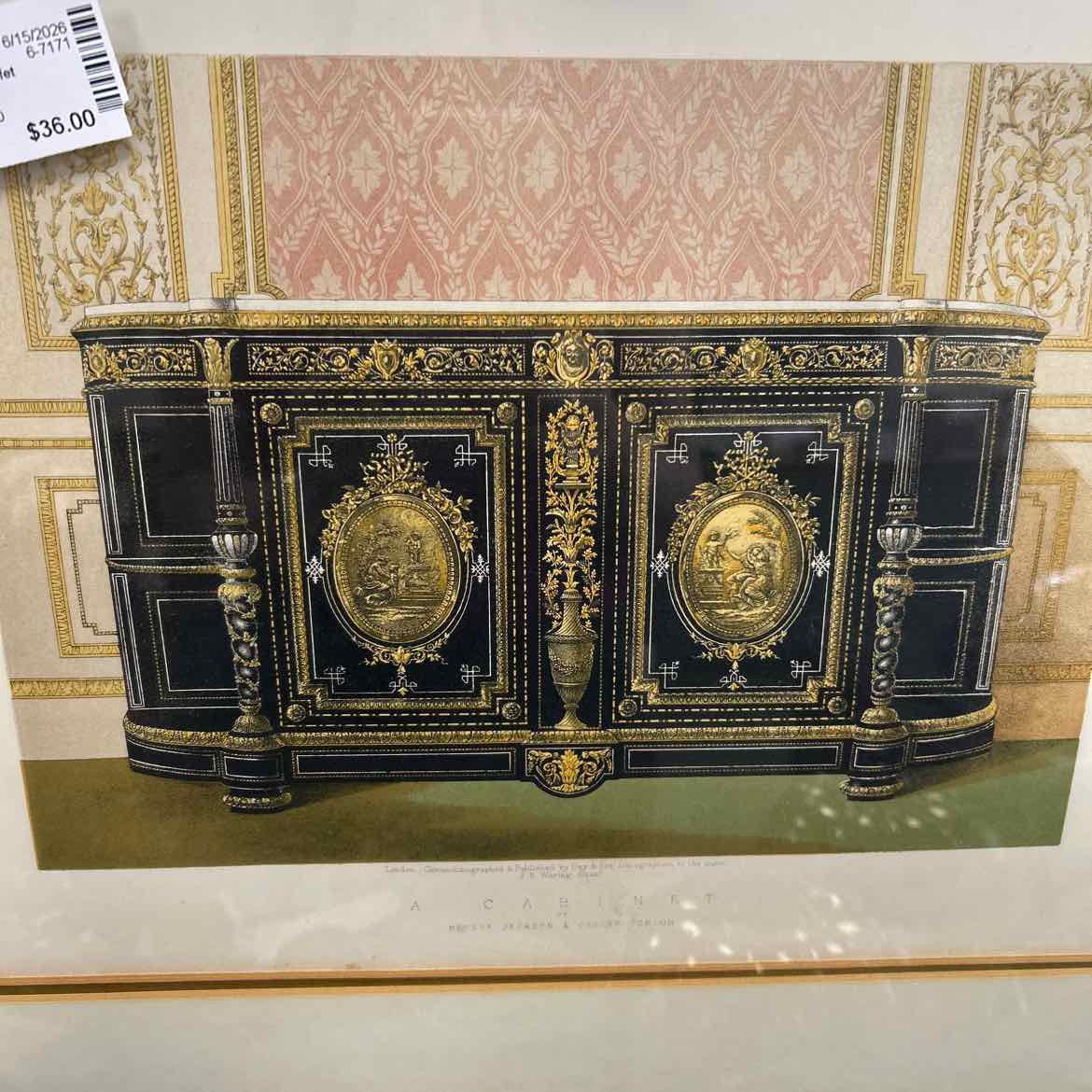 Picture of Black & Gold Buffet