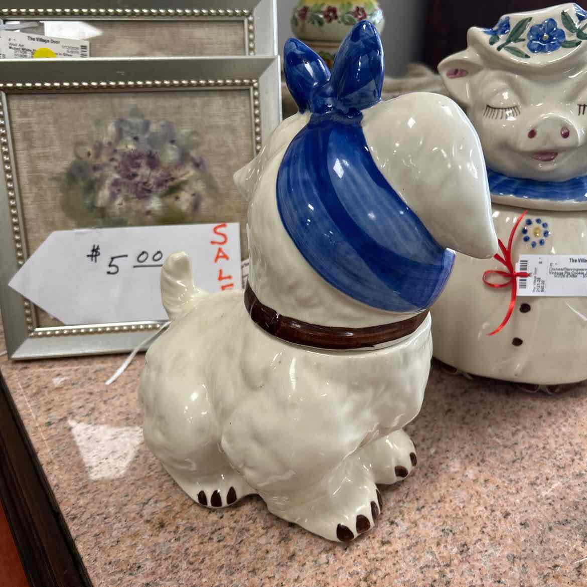 Vintage Dog Cookie Jar