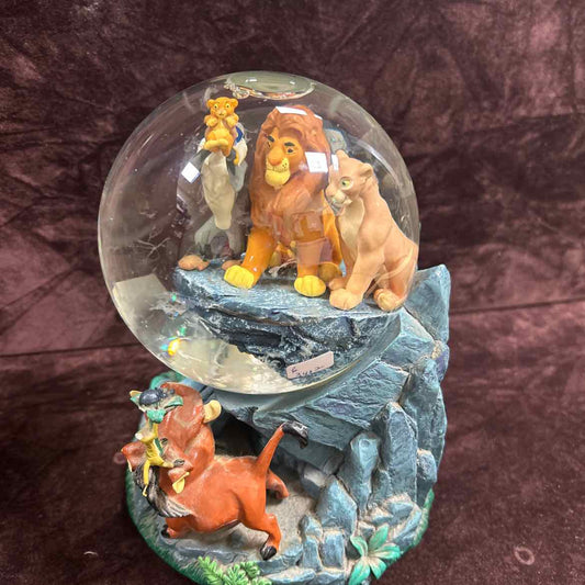 Disney Lion King Music Box Snow Globe