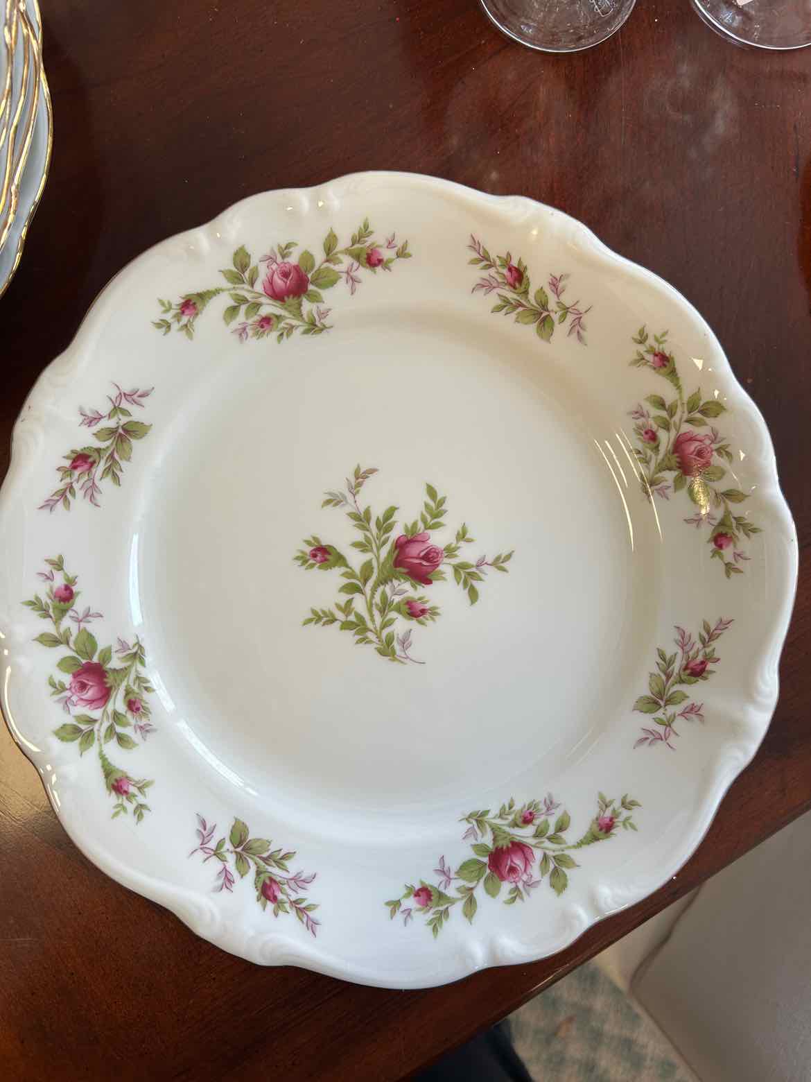 Haviland China "Moss Rose" 71 pc