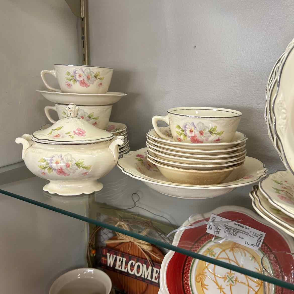 48 pc Homer Laughlin -Virginia Rose