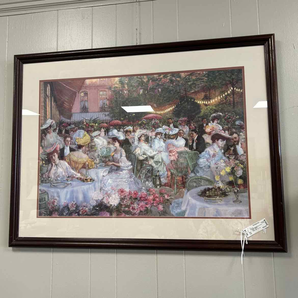 Scene of Ladies Eating at Hotel