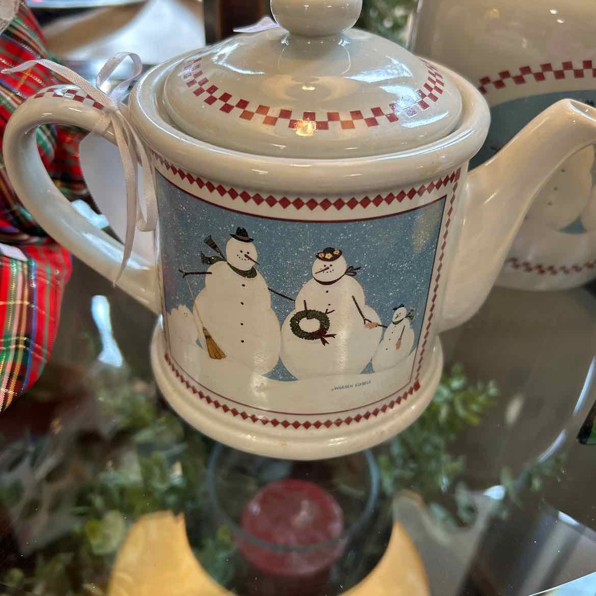 Snowman Teapot