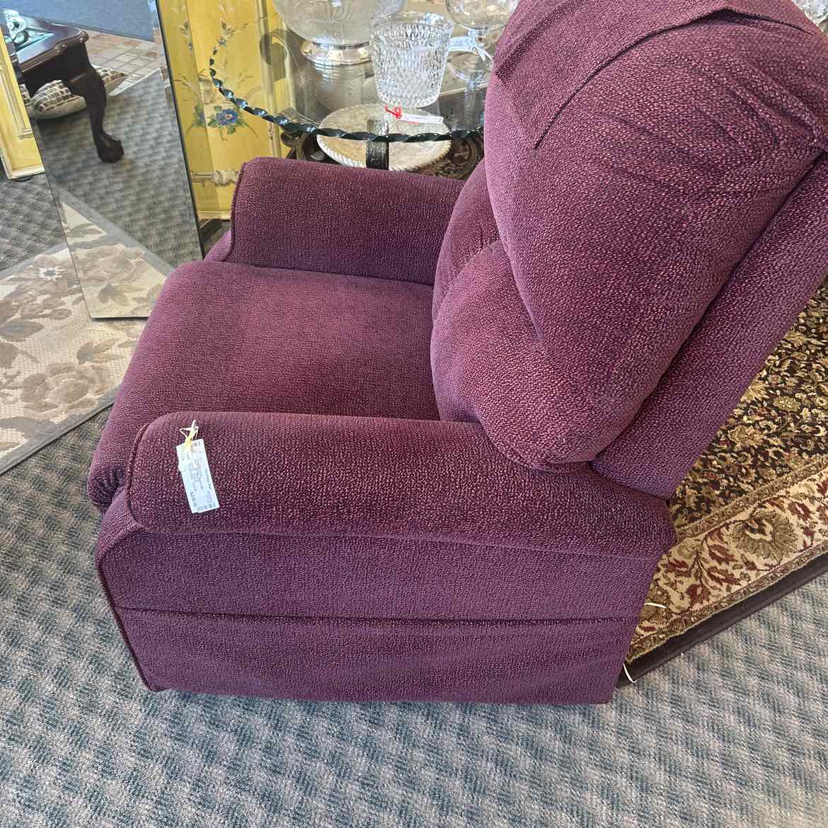 Purple Recliner -Power Lift