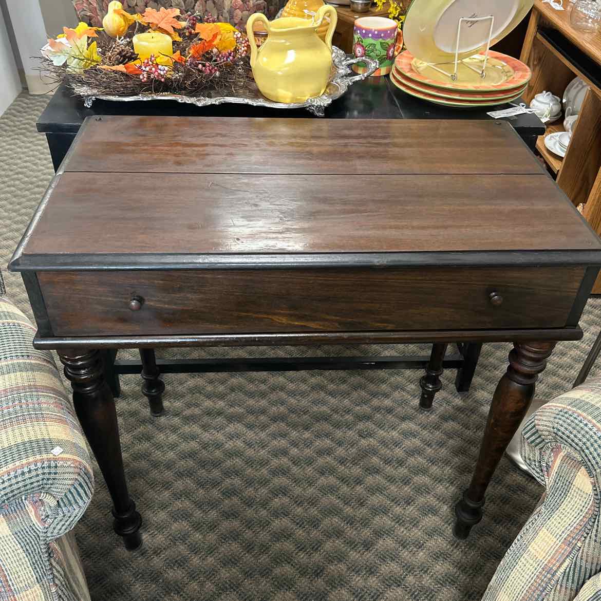 Small Wood Writing Desk