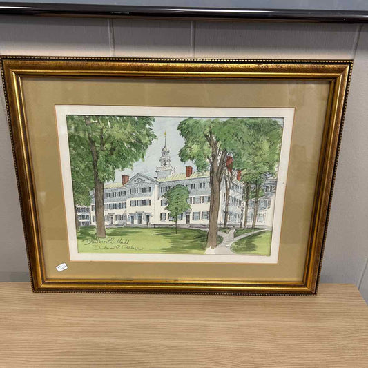 Watercolor Picture of Dartmouth College