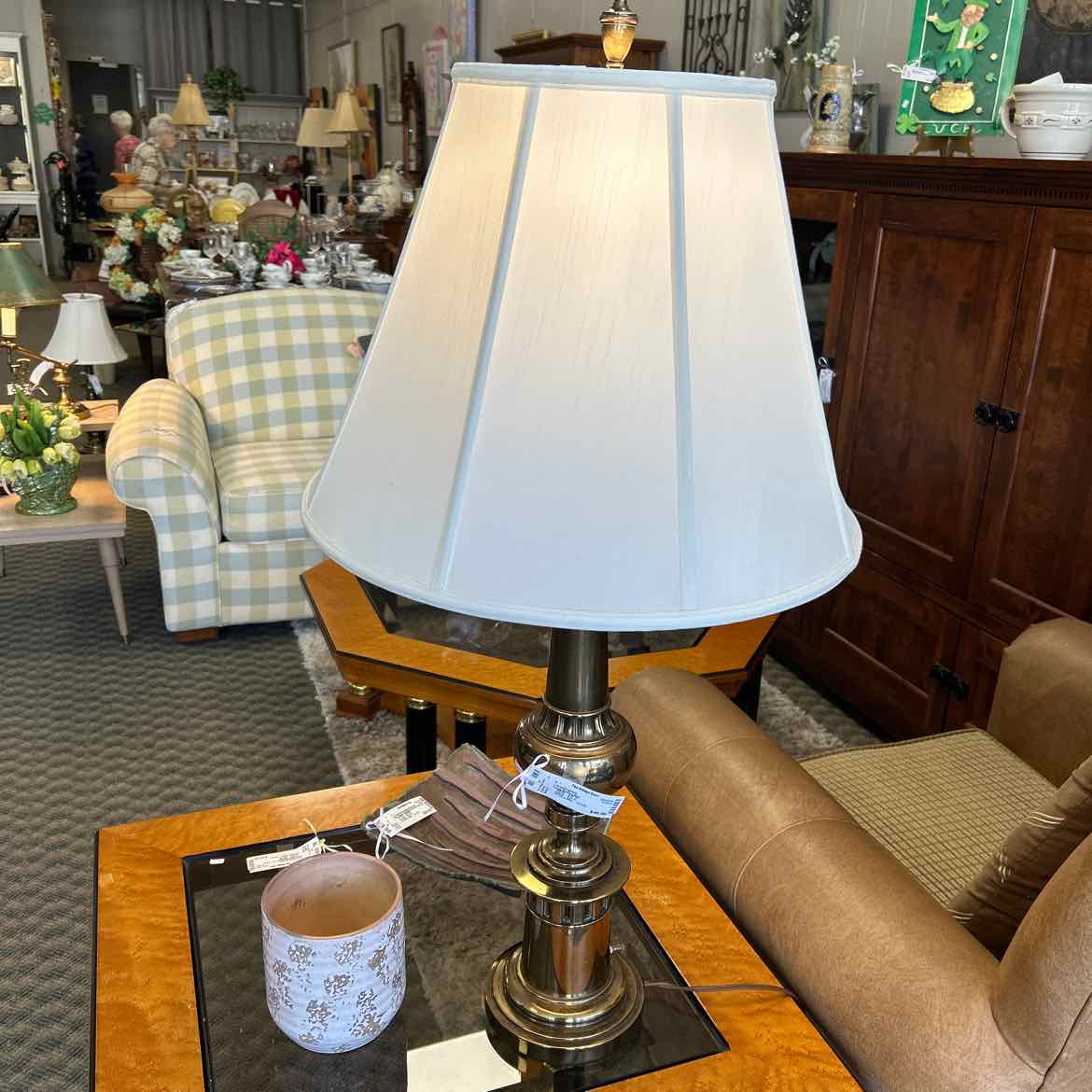 Large Brass Lamp