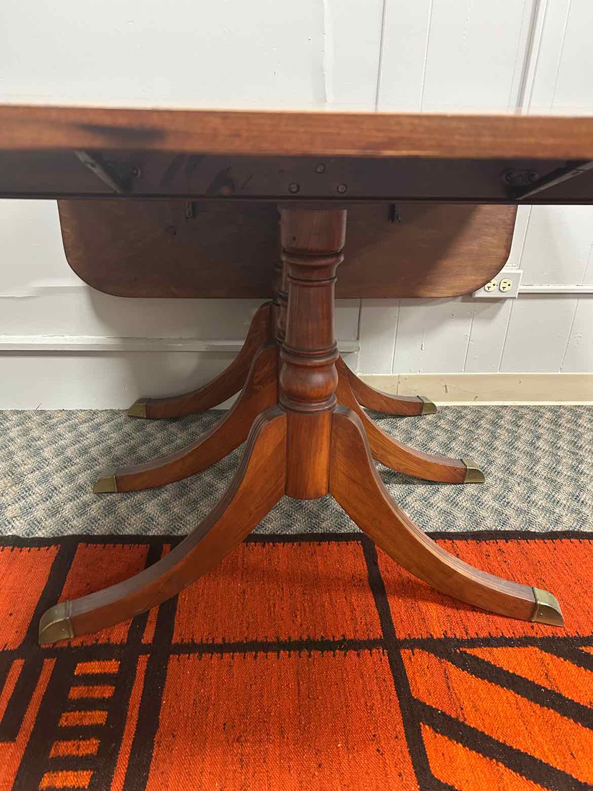 Wood Drop Leaf Table w/2 Leaves