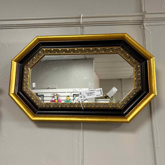 Gold & Black Mirror