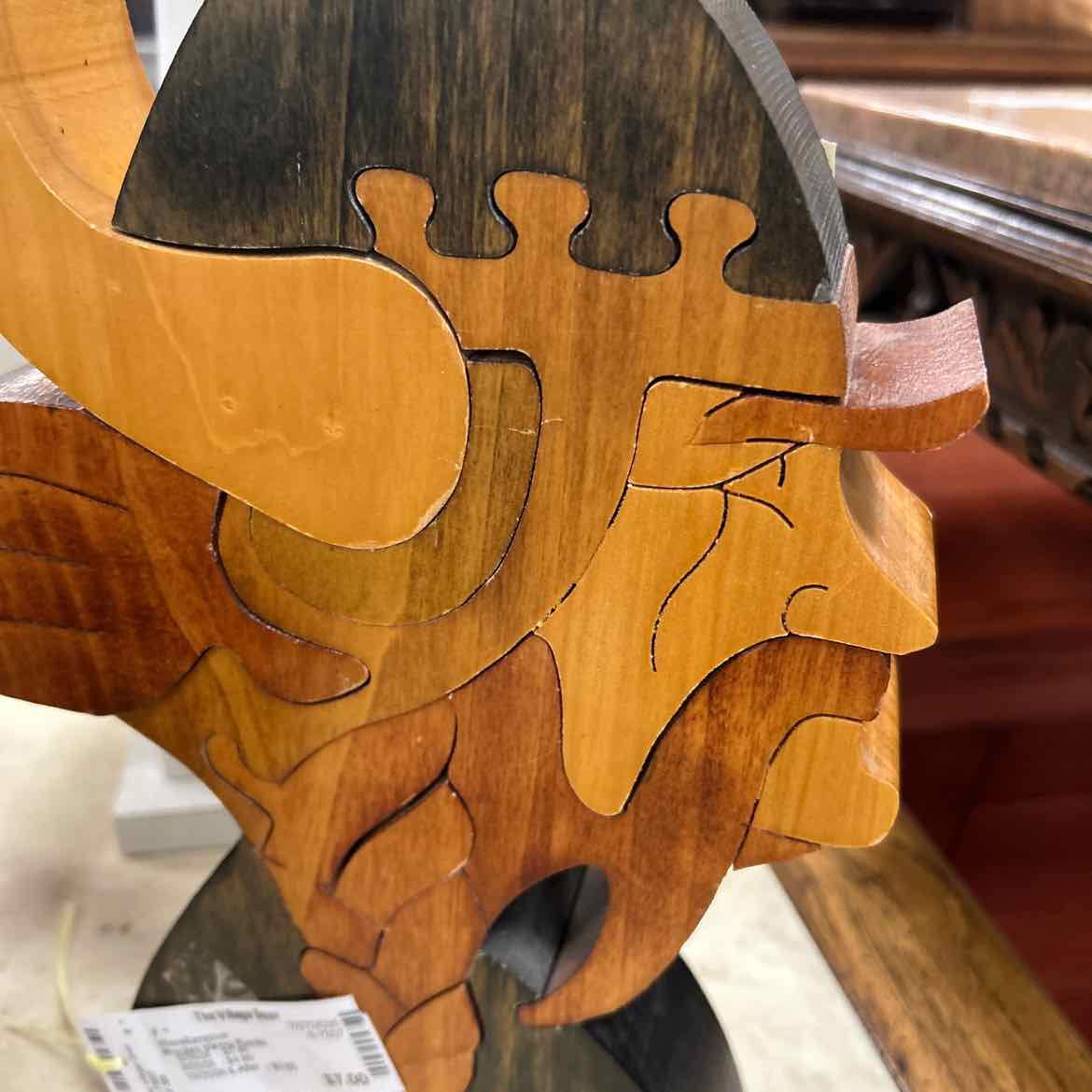 Wooden Viking Puzzle