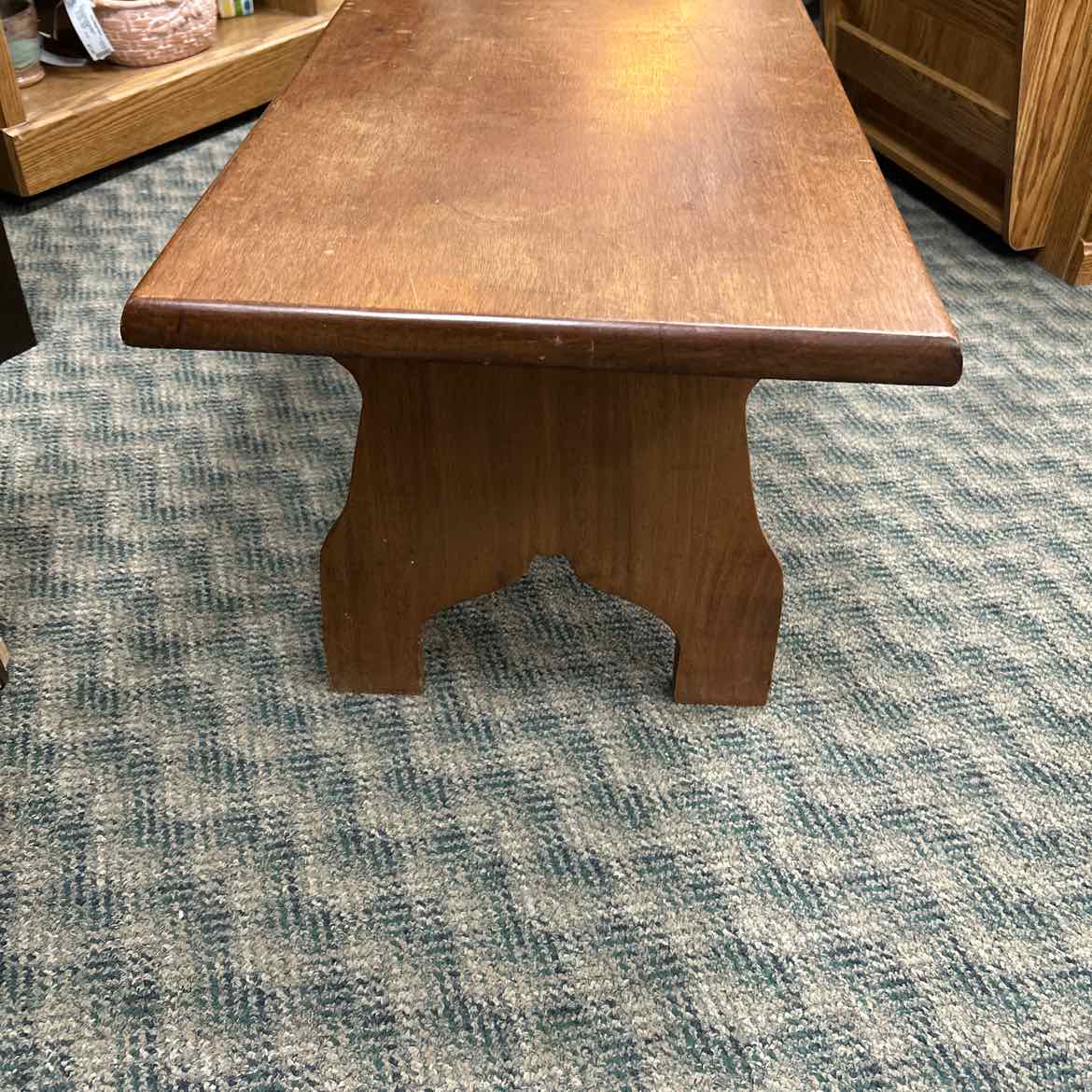 Long Wood Bench