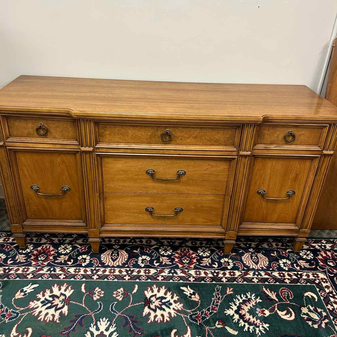 Wood Buffet w/Brass Hinges