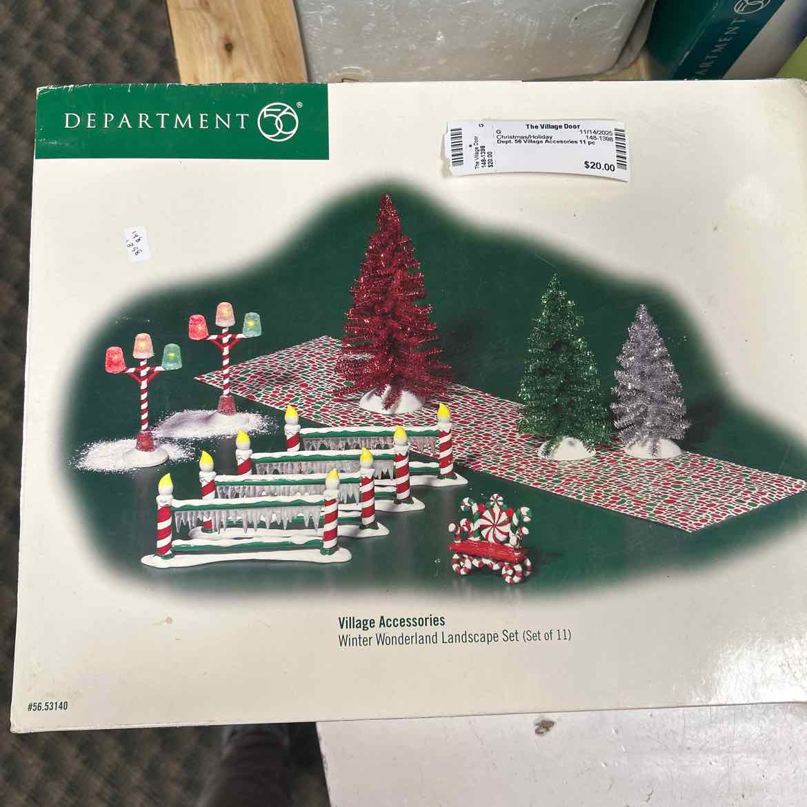 Dept. 56 Village Accesories 11 pc