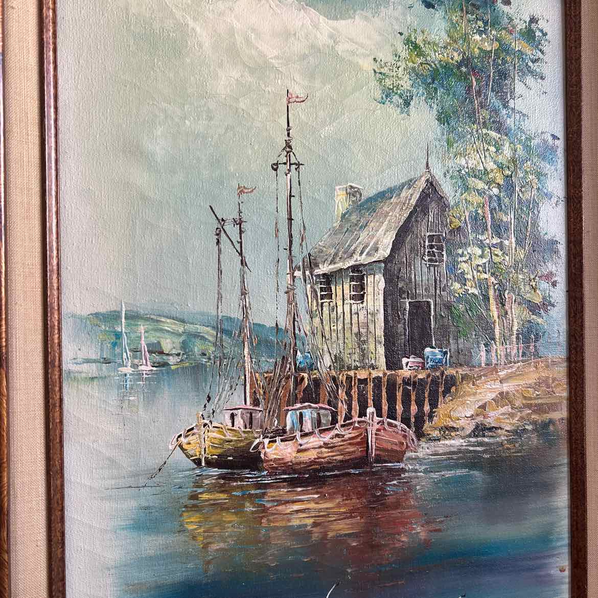 Picture of Old Shack & Boat