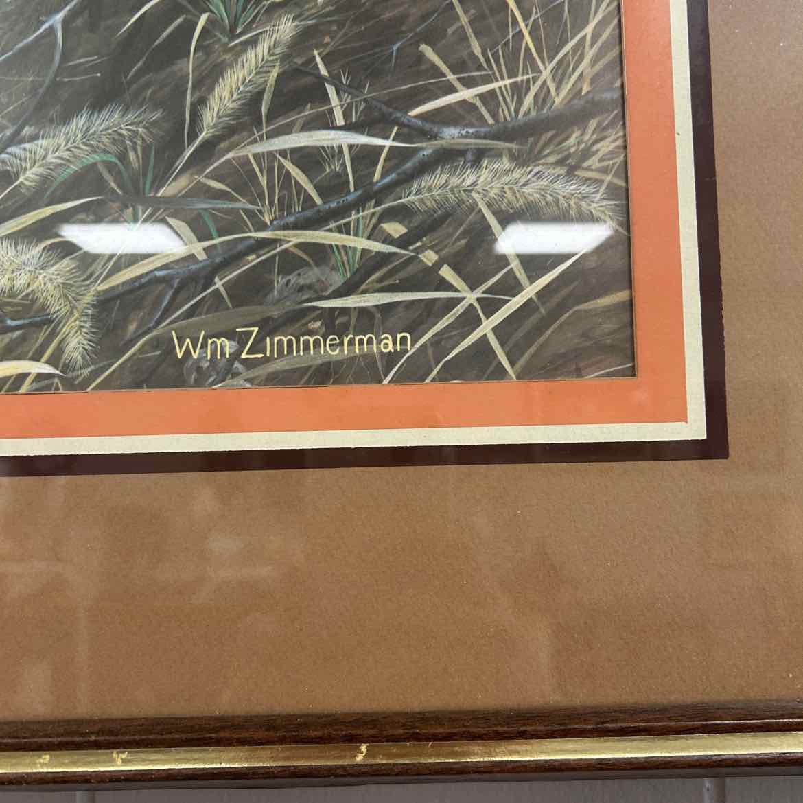 Zimmerman Picture -Framed Woodcock