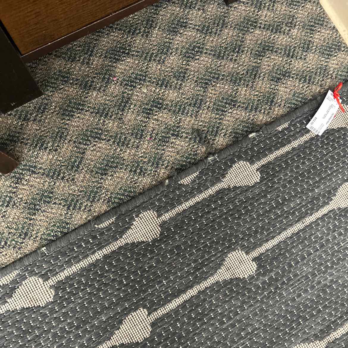 94x60 Gray & Beige Rug