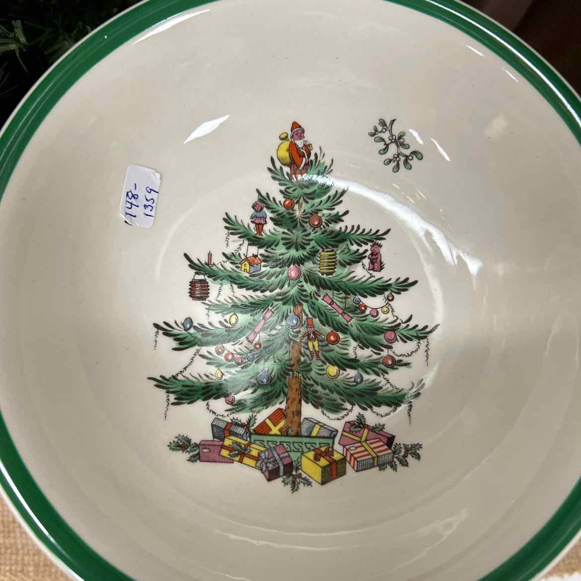 4 Spode Christmas Cereal Bowls