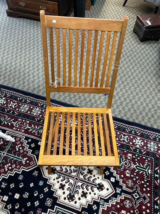 Wood Folding Chair