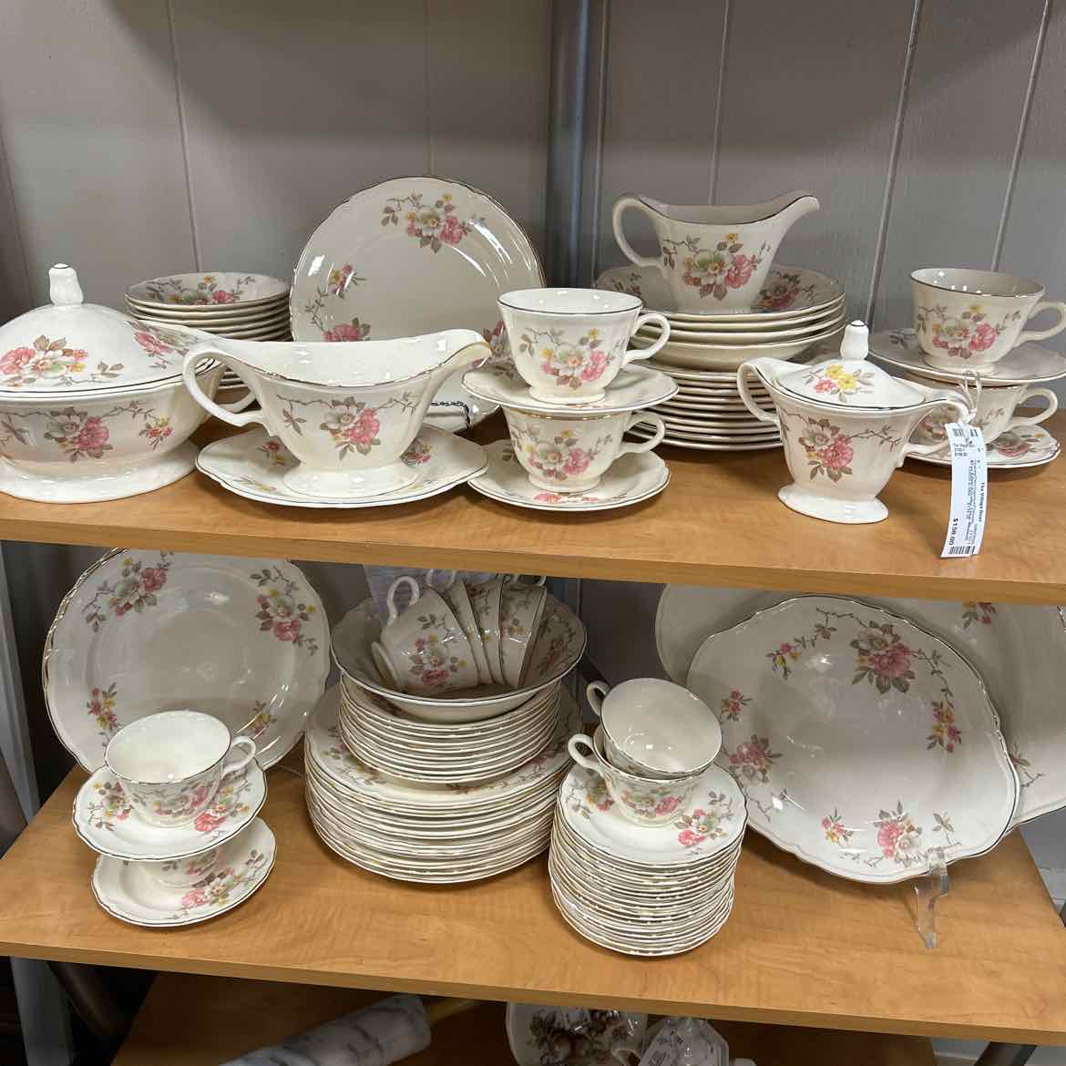 92 pc Edwin Knowles China -Blossom Time