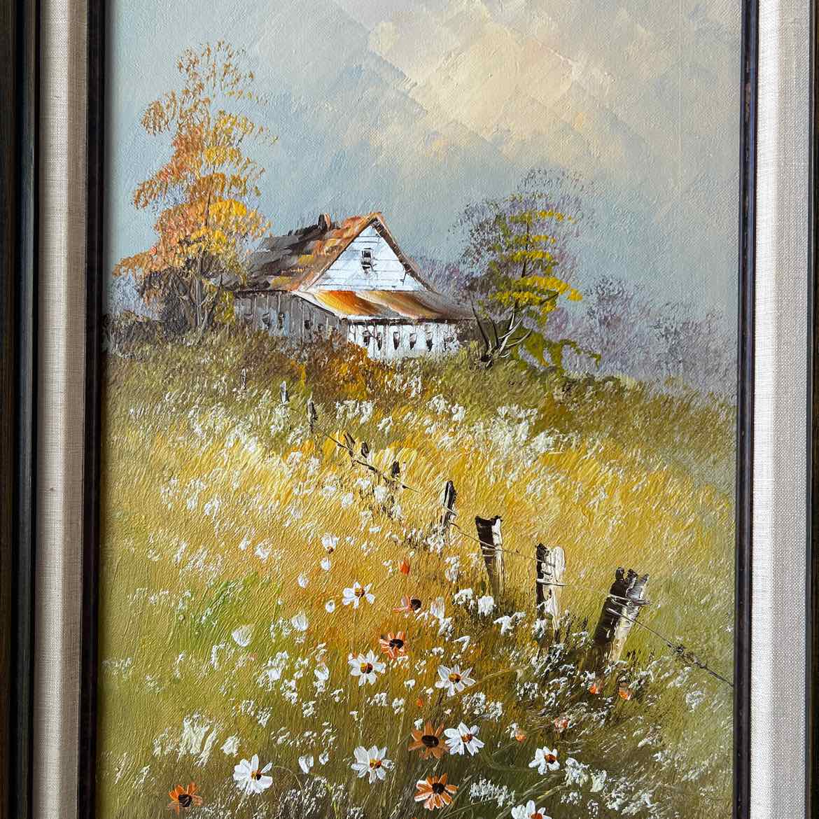 House Picture w/Flowers