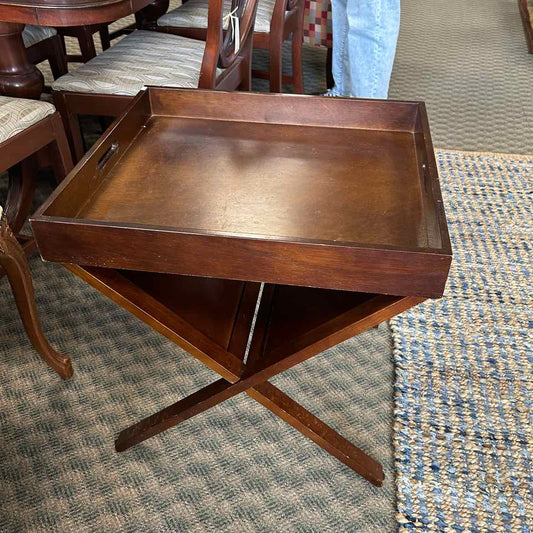 Wood Tray Table