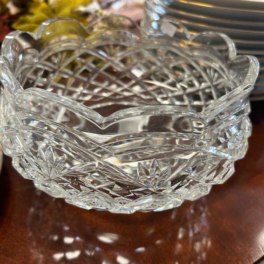 Waterford 8" Footed Bowl w/Box