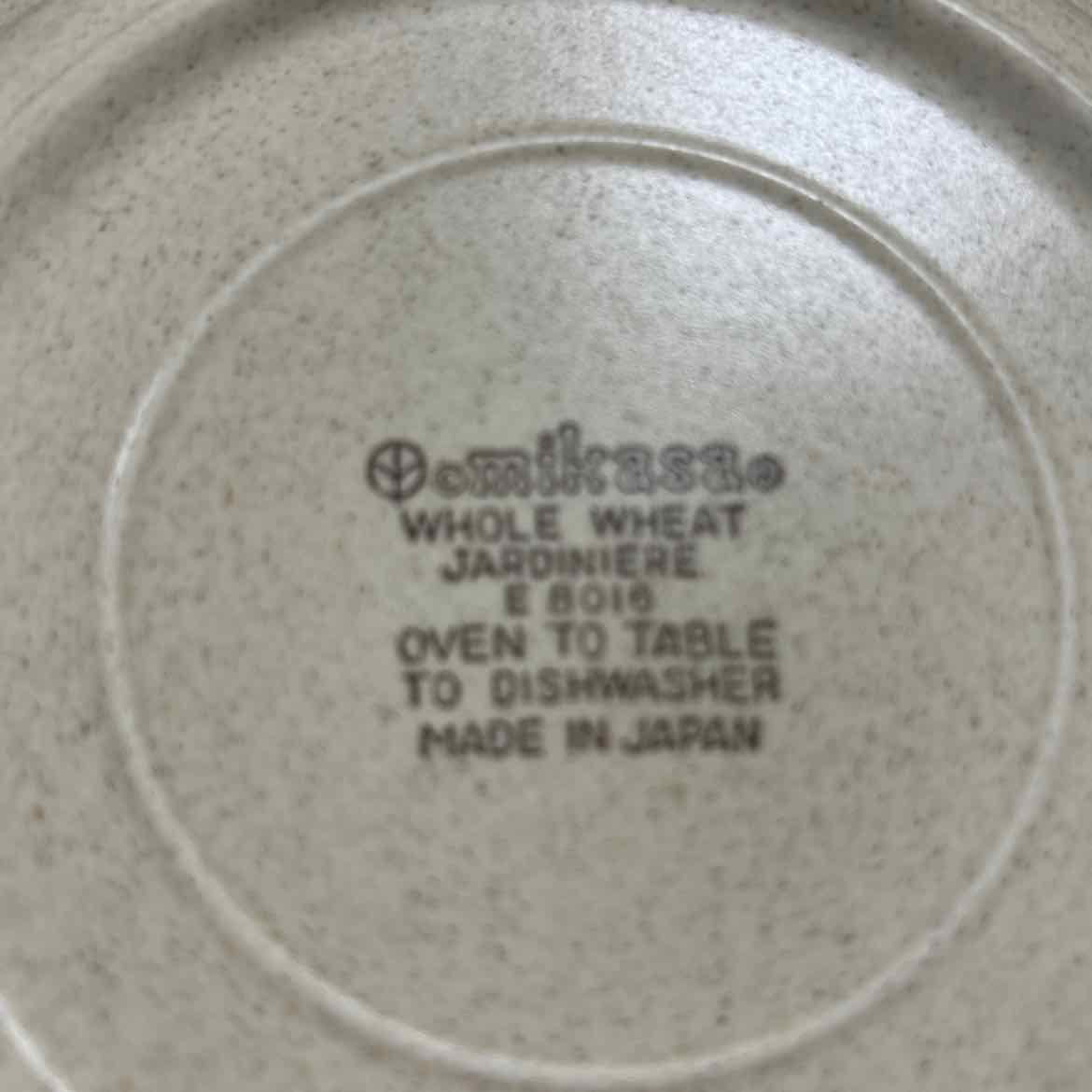 48 pc Mikasa Whole Wheat Dinnerware