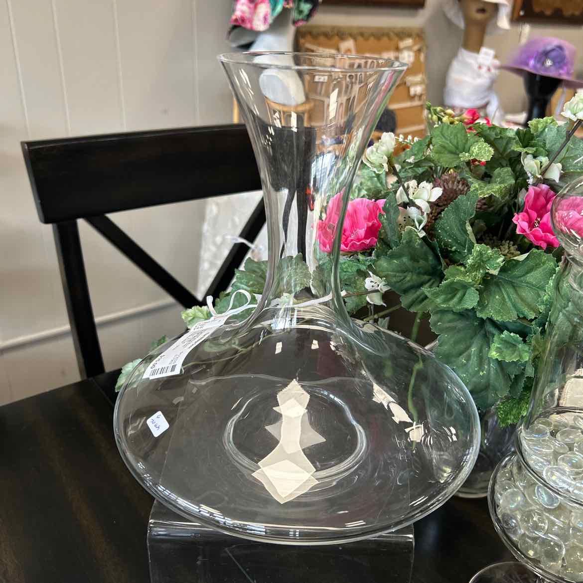 Glass Flat Bottom Decanter